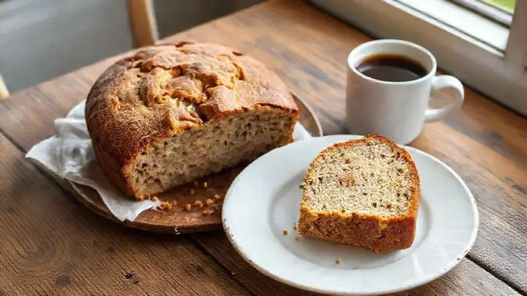 bolo de banana sem açúcar e sem farinha