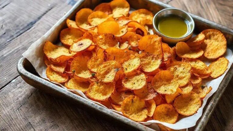 Coco Ralado Médio: Guia Completo para Uso e Benefícios 18 chips de batata doce assada