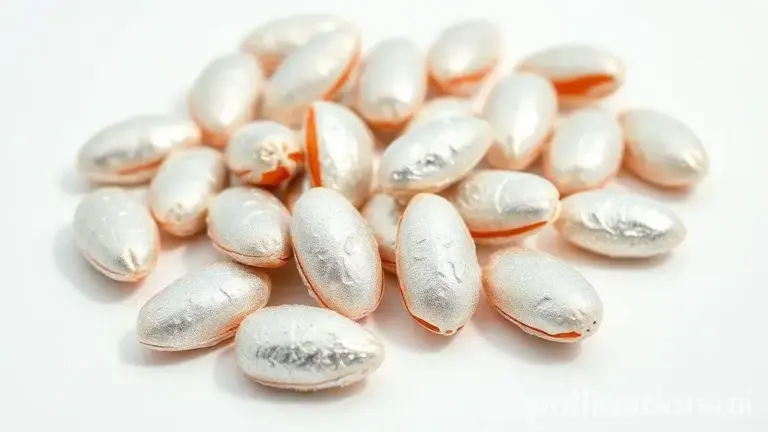 Amendoas Confeitadas Prateadas