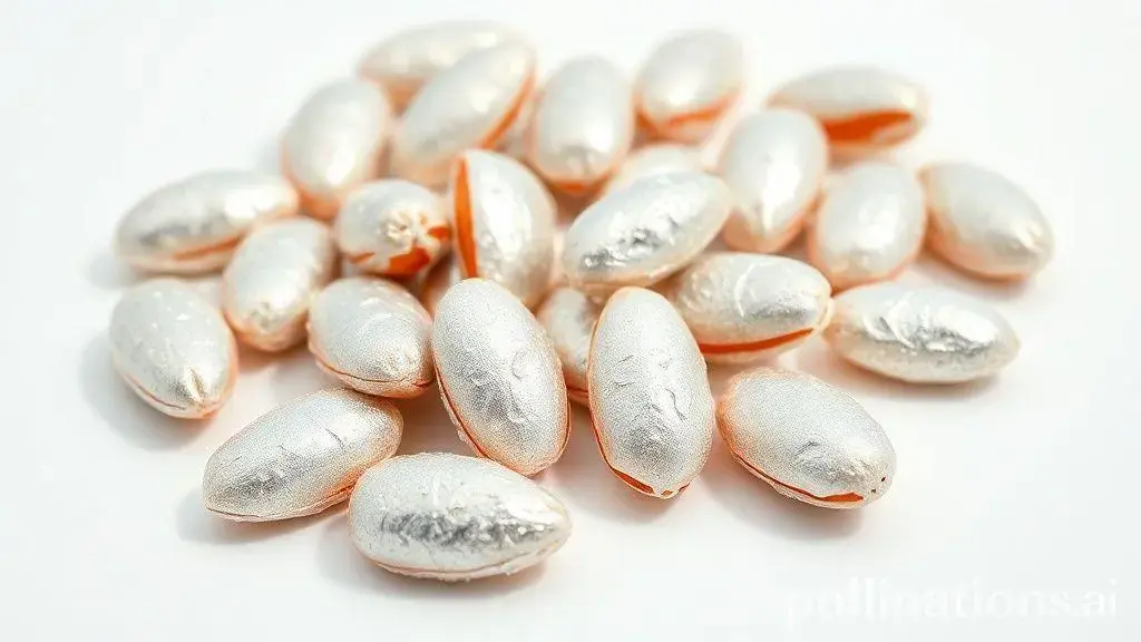 Amêndoas Confeitadas Prateadas: Elegância e Sabor em Cada Crocância 1 Amendoas Confeitadas Prateadas