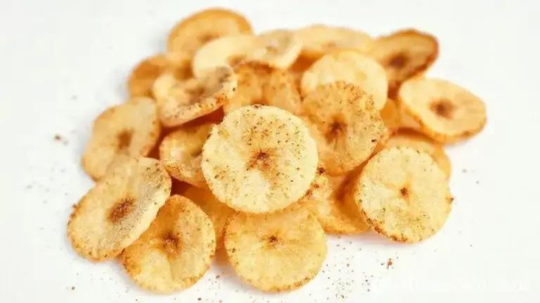 Banana Chips Com Canela E Acucar