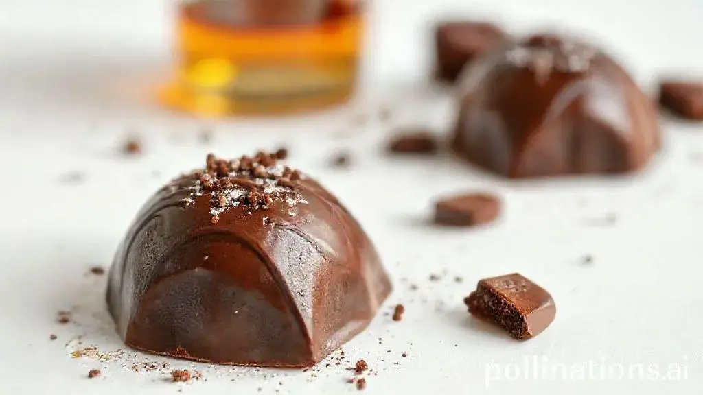 Confeito de Chocolate com Licor de Conhaque: Sabor e Sofisticação em Cada Mordida 1 Confeito De Chocolate Com Licor De Conhaque