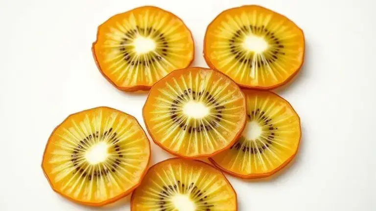 Kiwi Desidratado E Glaceado