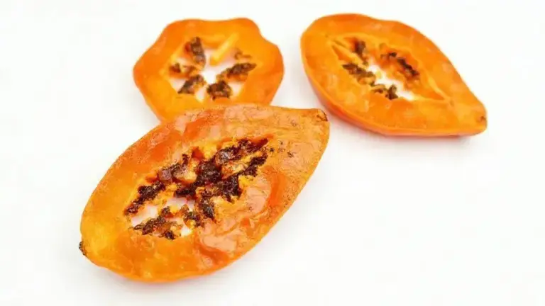 Mamao Desidratado E Glaceado