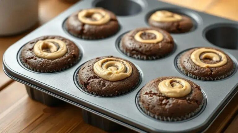 Receitas Proteicas: Como Preparar Pratos Nutritivos e Saborosos 44 muffin proteico de chocolate com pasta de amendoim