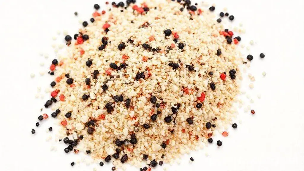 Quinua Real Em Graos Mista Preta Branca E Vermelha