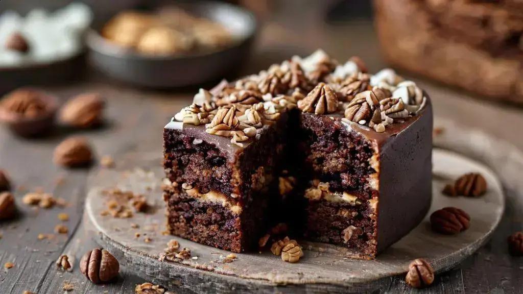 Melhor que bolo tradicional: o low carb de cacau e nozes que virou meu favorito rápido 1 bolo low carb de cacau com nozes e farinha de coco