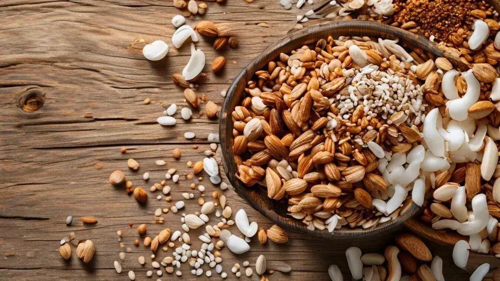 Melhor que granola comum: o mix crocante de castanhas e sementes que virou meu vício no café da manhã 1 granola proteica low carb