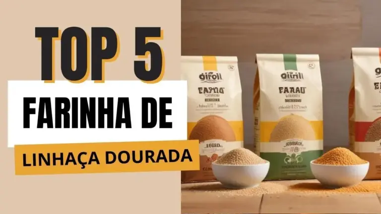 Melhores Farinhas de Linhaça Dourada de 2026: Giroil, WS Naturais e Vitao - Top 5 Avaliações 4 Melhores Farinhas de Linhaça Dourada