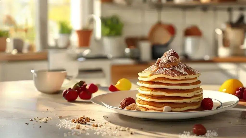 O erro que deixa sua panqueca de aveia seca e como dar um boost saudável no café 1 pancake proteico de aveia com whey