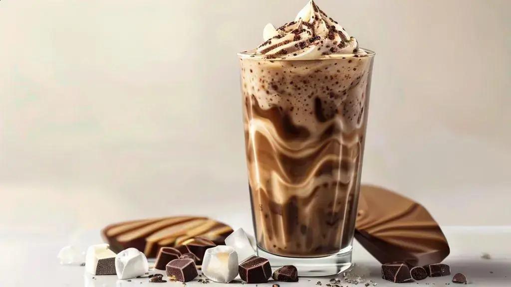 O toque da pasta de amendoim que faz o shake proteico parecer sobremesa fit 1 shake proteico de chocolate