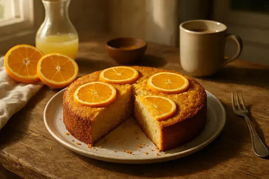 Melhor que o tradicional: bolo fitness de laranja fofinho com farinha de amêndoas para a semana 1 bolo fitness de laranja com farinha de amêndoas