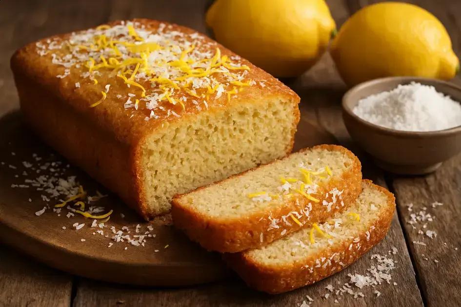 O toque do limão siciliano que faz este bolo low carb de coco derreter na boca 1 bolo low carb de limão com farinha de coco