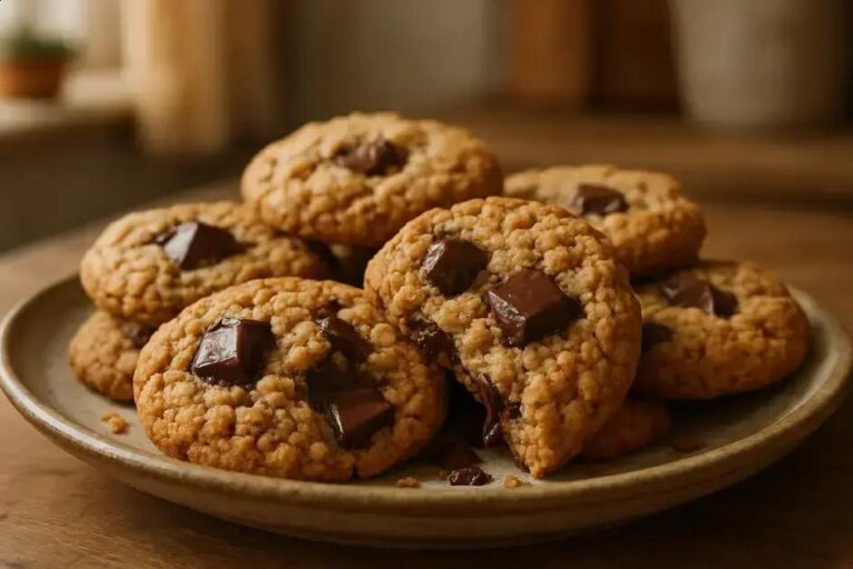 Cookie funcional de aveia com chocolate amargo: macio, saudável e pronto em minutos 5 cookie funcional de aveia com chocolate amargo