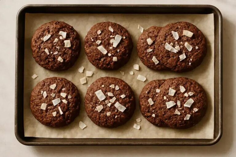 Cookie low carb de cacau com coco: pronto em 15 minutos e com gostinho de infância 5 cookie low carb de cacau com coco