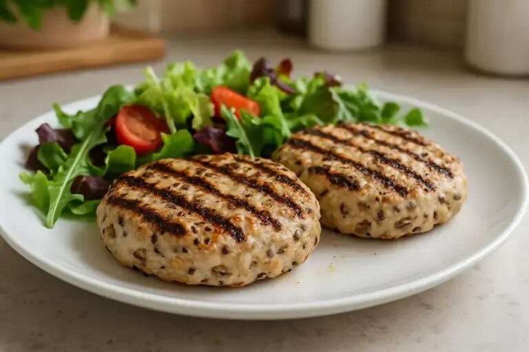 Hambúrguer fitness de frango: receita leve, saborosa e com crocância das sementes 7 hambúrguer fitness de frango com sementes