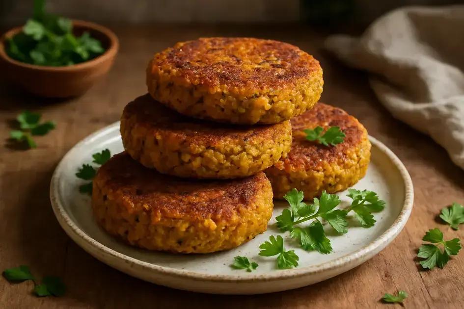 Hambúrguer vegano de grão-de-bico: saudável, fácil e perfeito até para quem não é vegano 1 hambúrguer vegano de grão-de-bico